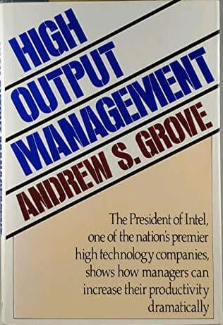 Cover High Output Management