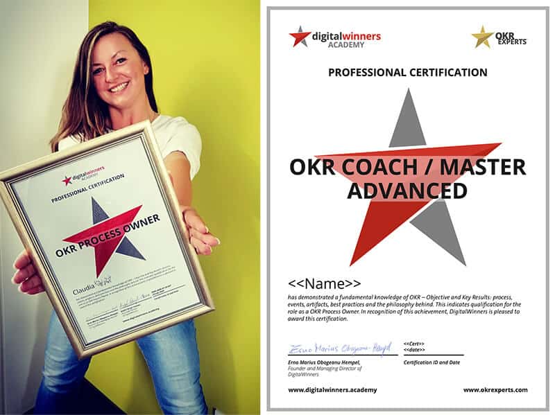 OKR Coach Master Zertifikat