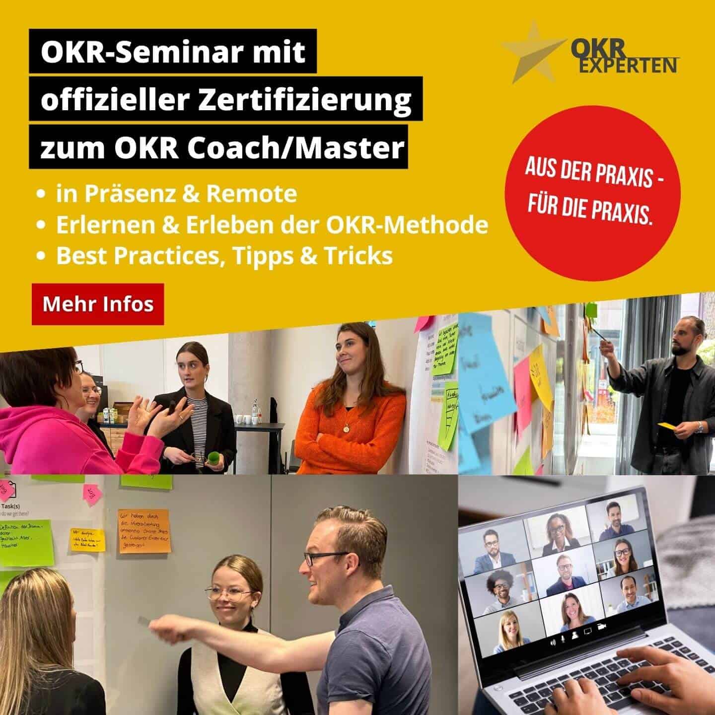 OKR Seminar OKR Coach OKR Master